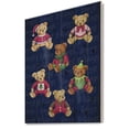 thumbnail image 1 of Design Art - Happy Holidays Christmas Bears, 1 of 5