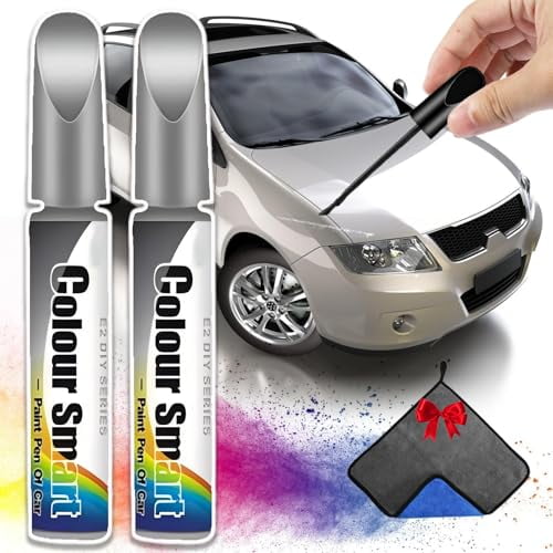 Stylopro Car Scratch Pen, Magic Car Scratch Removal Pen, All Cars Magic pen for car Scratches(Silver*2)