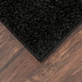 thumbnail image 7 of Mainstays Traditional Solid Black Shag Indoor Area Rug, 3' x 4'8", 7 of 7