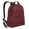 thumbnail image 2 of Lsque The Binding of Isaac Pattern Backpack – School Travel Canvas Daypack with Ergonomic Padded Straps, Multiple Compartments & Leather Handle, 2 of 5