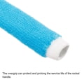 thumbnail image 4 of Unique Bargains Anti Skid Sweatband Badminton Tennis Racket Towel Grip Overgrip, Fuchsia/Sky Blue 2 Pack, 4 of 6