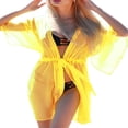 thumbnail image 3 of Cache-Maillots d'Été pour Femmes, Cardigan en Chiffon Transparent, Robe de Plage, 3 of 3