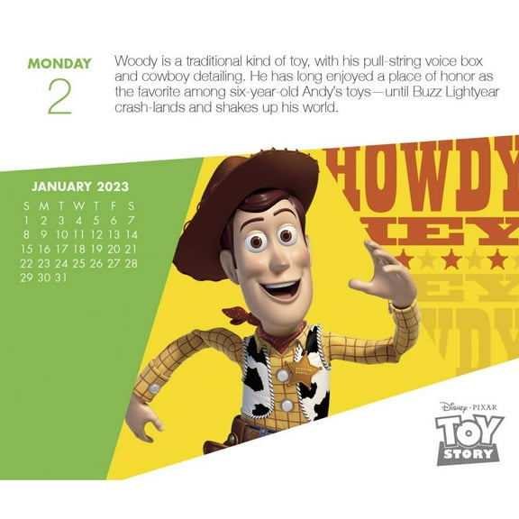 2023 Disney Pixar Day-at-a-Time Box Calendar