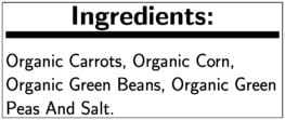 Woodstock Farms Organic Mixed Vegetable, 10 Ounce -- 12 per Case.