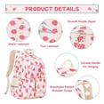 thumbnail image 6 of Soda Candy Backpacks for Girls 3pcs Kids Backpack Set with Lunch Bag Pencil Case Students Bookbag for Elementary Primary Middle School, Strawberry, 6 of 8