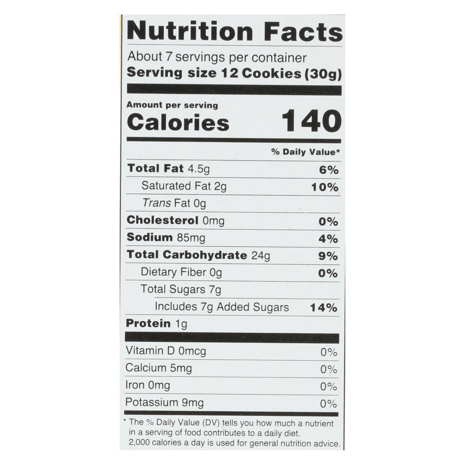 Kinnikinnick Animal Cookies - Case of 6 - 8 oz.