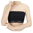 thumbnail image 4 of unbranded Strapless Lace Tube Top Negro Sin Acolchado Para Combinar Con, 4 of 4