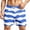 Blue Wave, variant on Mens Swim Trunks 5" with Mesh Lining Quick Dry Bathing Suits for Men Black Wave Size m