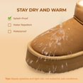 thumbnail image 4 of Bota DREAM PAIRS SDSB2427W Ante Castaño con Espuma de Memoria, 4 of 8