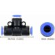 thumbnail image 2 of 10 Pieces Pneumatic Connector Hose Fittings Quick Couplings 6Mm Pneumatic Pneumatic Quick Connectors Push In Plastic Air Line Tube Fitting, 2 of 5