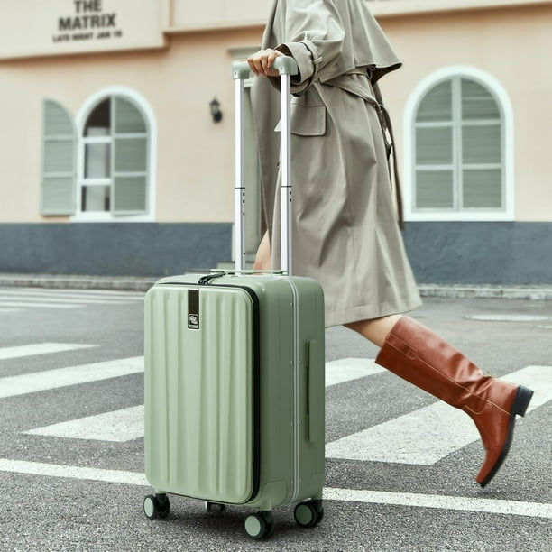 Free Shipping! Hanke 20 Inch Carry-On Luggage with Wheels PC Hard