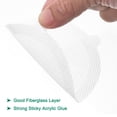 thumbnail image 3 of Disposable Shower Drain Hair Catcher, 30Pack Disposable Hair Catchers Mesh Stickers (90mm/3.54", White), 3 of 6