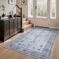thumbnail image 1 of D Boho Area Rug for Living Room Machine Washable Rug Non Slip Carpet Soft Living Room Rug Room Decor Rugs for Bedroom Kids Playroom, 1 of 7