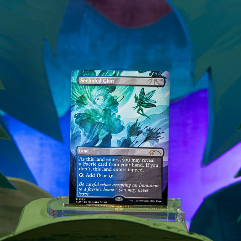 マジック：ザ・ギャザリング MTG secret lair lorwyn Lightboxes foil Magic the Gathering Secret Lair - Lorwyn Lightboxes (Foil