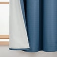 thumbnail image 2 of ZOPZO Thermal Insulated 100% Blackout Curtains, Blue, 38W x 54L Inch, Energy Efficient Noise Reducing Drapes for Home Office, 2 Panels, 2 of 6