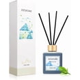 thumbnail image 1 of Darjeeling Tea Scent Diffuser with 8 Black Fiber Sticks,100ml Reed Diffuser for Room Decoration,Last Up 30 Days, 1 of 5