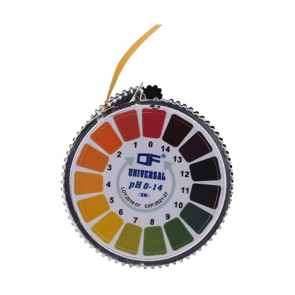 Peggybuy 5m 0-14pH Alkaline Acid Indicator Meter Test Paper Roll Water Saliva Litmus
