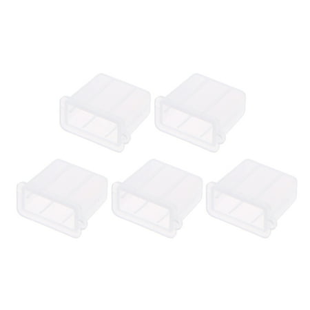ZPAQI Anti-Dust Plug Stopper Type A Male Cap Cover Protector 5PCS/Set