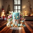 thumbnail image 7 of 2D Flat Acrylic Easter Bunny & Egg Table Decor - Spring Rabbits & Egg Design With Stable Base, Acrylic Material For Lasting Use - For Family Gatherings, Holiday Parties, Desktop,, 7 of 7