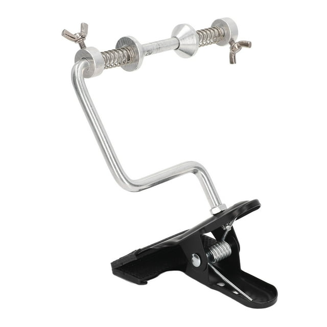 VGEBY Fishing Line Spooler Machine, Fishing Line Winder Spooler MachineAluminum Alloy Convenient Hand Crank Fishing Line Winder Spooler With Clamp For Fisherman