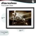 thumbnail image 4 of Stupell Industries Art Deco Taking Flight Vintage Black Framed Print Under Glass, 20 x 14, by Kim Allen, 4 of 8