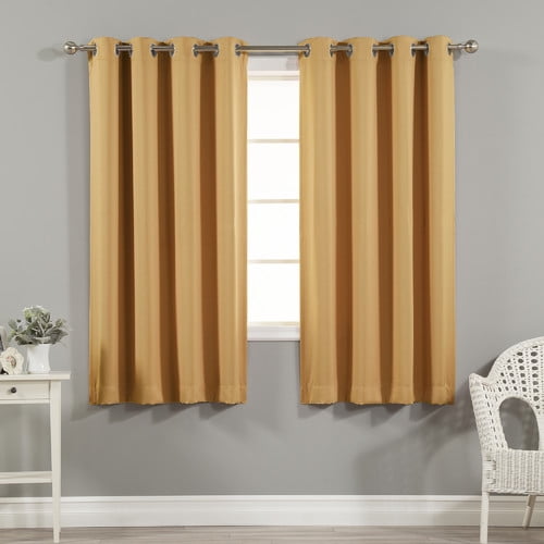 Best Home Fashion, Inc. Grommet Top Insulated Blackout Thermal Curtain Panels (Set of 2)