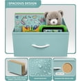 thumbnail image 5 of YSNW Dresser with 8 Drawers - Storage Unit Organizer Chest for Clothes - Bedroom, Kids Room, Nursery, & Closet (Aqua, 31.5 x 12 x 32-8 Drawer), 5 of 12