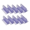 thumbnail image 1 of koolsoo 6x10Pcs Support de Clip Clair pour restaurant d'Entrepôt 7.5cm x 4cm x, 1 of 9
