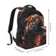 thumbnail image 2 of Balery Cool Tiger Mochila Escolar Impresa, Mochila Ligera para Viajes Casual, Mochila Duradera y Cómoda Multifuncional, Mochila para Laptop-One Size, 2 of 5