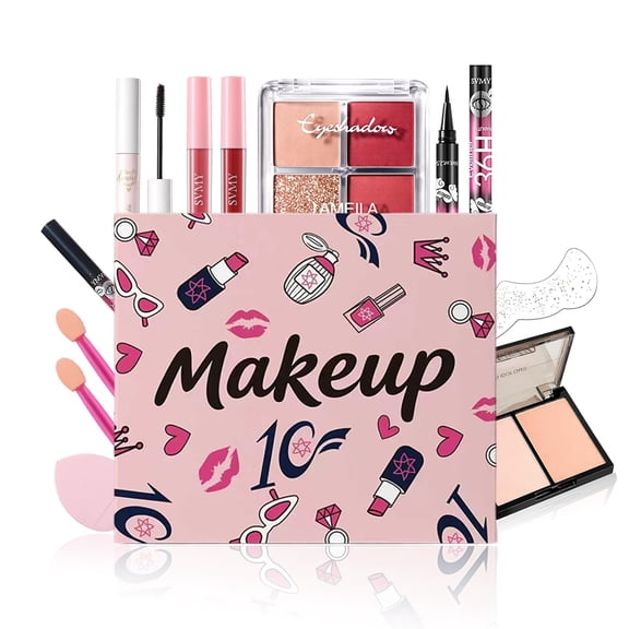 Kit de Maquillaje kcsciv para Principiantes para Adolescentes y Niñas