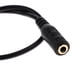 thumbnail image 3 of Convertidor de auriculares estéreo de 3,5 mm a divisor de auriculares con cable adaptador RJ9, 3 of 9
