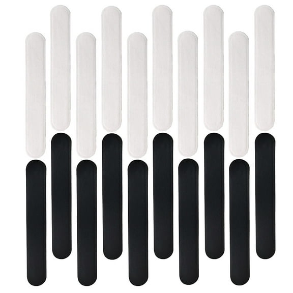 GOOHOCHY 40Pcs Non Woven Fabric Hat Sweat Pad Ergonomic Design Sweat Absorbing for Caps