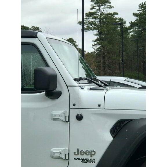 31" inch Stainless Power Antenna Mast for JEEP WRANGLER JK/JL 2007-2023 GLADIATOR 2020-2023 New