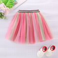 thumbnail image 2 of Akiihool Girls Skirts Layered Tulle Tutu Skirt for Girls Ballet Dressing Up Kid Tutu Skirt(Pink,5-6 Years), 2 of 3