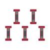 Soporte correa agarre para tableta soporte mano para tableta para Kindle 6-8 pulgadas (rojo)