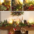 thumbnail image 6 of FeiFu Artificial Wreath Christmas Halloween Home Outdoor Courtyard Decoration Versatile for Christmas and Halloween Suitable for Indoor Outdoor, 6 of 6
