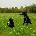 thumbnail image 2 of Estacas de metal para jardín de gatos y perros, estacas de silueta de gato negro para el patio, decoración de primavera al aire libre, 2 piezas de metal, 2 of 5