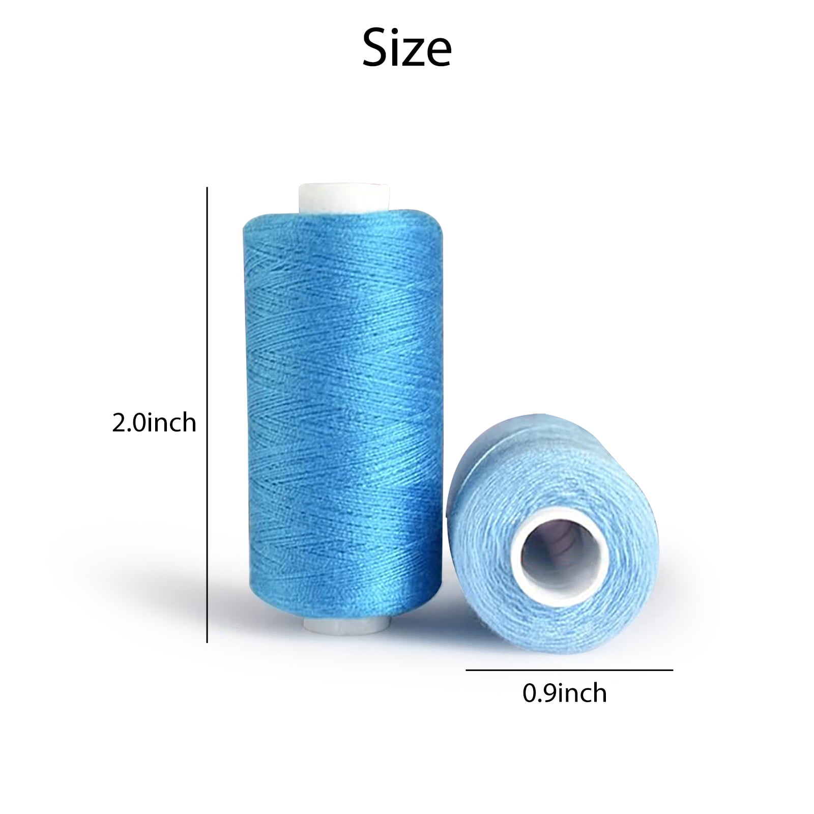 Thread Spools8000 Yards Polyester Thread for Sewing Machine and Hand Repair  Works for Hand and Machine Sewing(#5) Other Sewing Embroidery Supplies