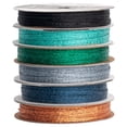 thumbnail image 5 of Offray Ribbon, Aqua 1/8 inch Galena Metallic Ribbon, 9 feet, 5 of 15