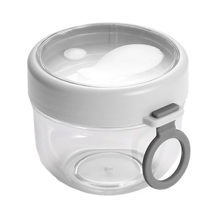 

Hen Pantry Mug Overnight Oats Jars Cereal Milk Container Leak Proof Oatmeal Jars Yogurt Containers With Lids Oatmeal To Go Container