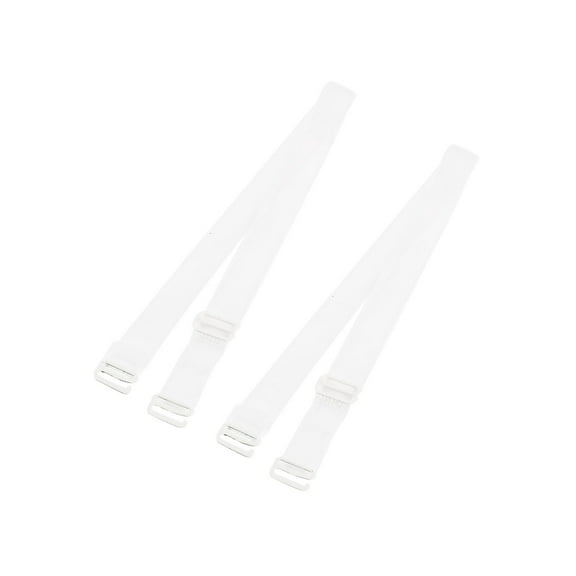 INSPIRE CHIC Ladies Pair Adjustable Plastic Flexible Invisible Bra Shoulder Strap