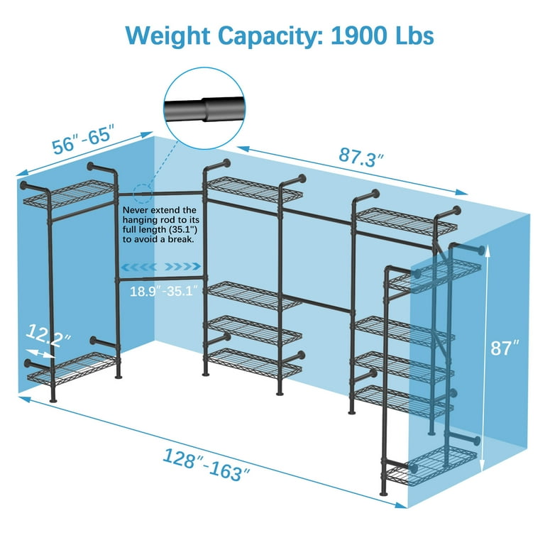 U shaped clothes rail sale