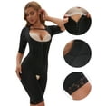 thumbnail image 3 of Unique Bargains Women's Lace Trimmed Hourglass Body Shapewear S Black, 3 of 6