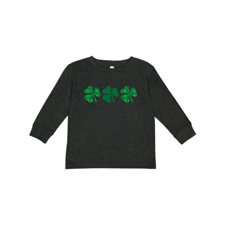 

Inktastic Irish Shamrock Clover Border Gift Toddler Boy or Toddler Girl Long Sleeve T-Shirt