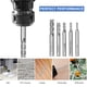 thumbnail image 2 of KKmoon 5PCS 4-Flute End Mill Bits Fresado de acero de tungsteno de carburo, 2 of 8