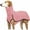 Pink, variant on UOSIA Fleece Dog Apparel Winter Warm Dog Coat Turtleneck Cozy Jacket Pet Outfits