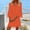 Orange, variant on TMOYZQ Swimsuits Coverups for Women 2025 Summer Dress Polka Dot V-Neck Bell Sleeve Sundress Casual Loose Flowy Mini Dress