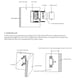 thumbnail image 5 of Cerradura de cajón inteligente sin llave T8 Cerradura de gabinete de tarjeta IC Cerraduras de puerta de madera electrónicas, 5 of 9