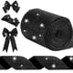 thumbnail image 1 of Cinta decorativa Syhood con alambre negro con purpurina 10 cm x 18 m, 1 of 6