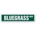 thumbnail image 1 of SignMission Bluegrass SS- 4 x 18 Po Panneau de Rue Bluegrass, 1 of 1
